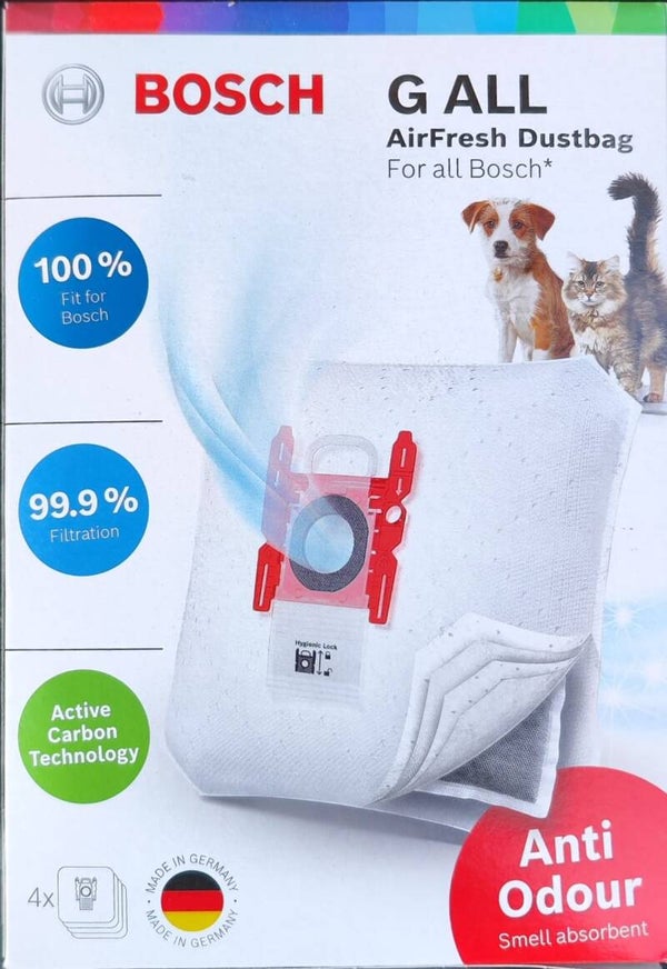 2x Bosch Staubbeutel AirFresh G ALL (4er Pack)