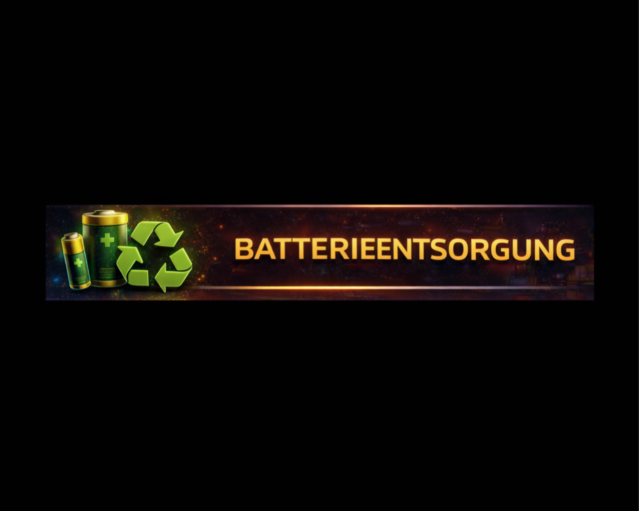 Batterieentsorgung