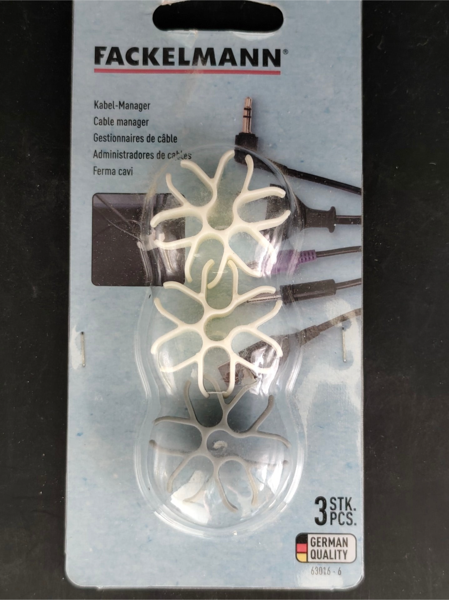 Fackelmann Kabelmanager – Ordnung für Kabel & Leitungen