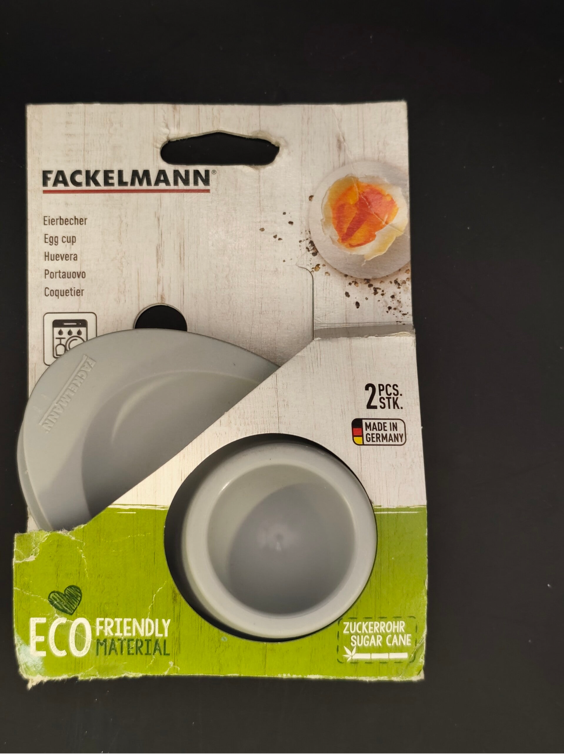 Fackelmann Eierbecher – 2er Set