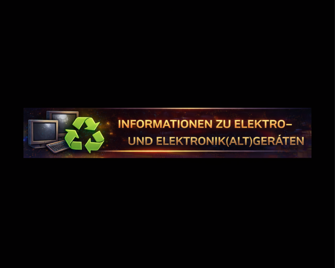 Informationen zu Elektro- und Elektronik(alt)geräten
