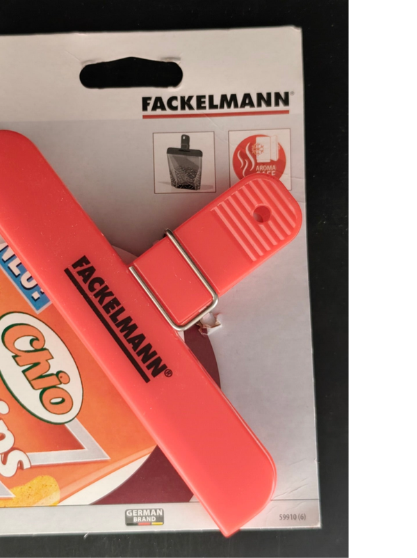 Fackelmann Tüten-Clip – praktischer Beutelverschluss