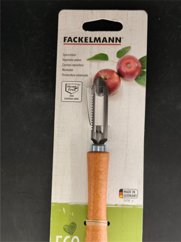 Fackelmann Sparschäler – präzises Schälen von Obst & Gemüse