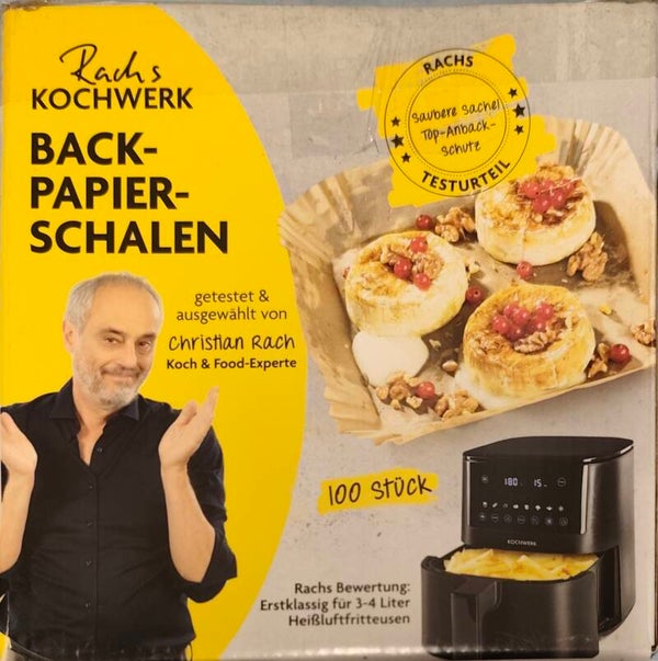 Rach’s Kochwerk Backpapierschalen