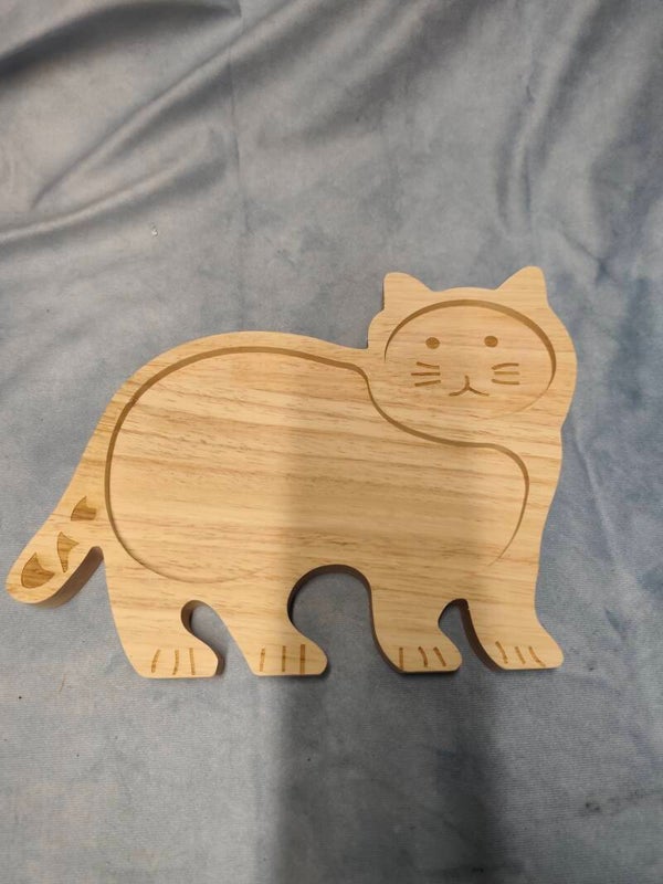 Schneidebrett „Katze“ aus Holz – niedlich & praktisch zugleich