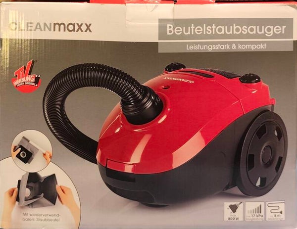 CLEANmaxx Beutelstaubsauger