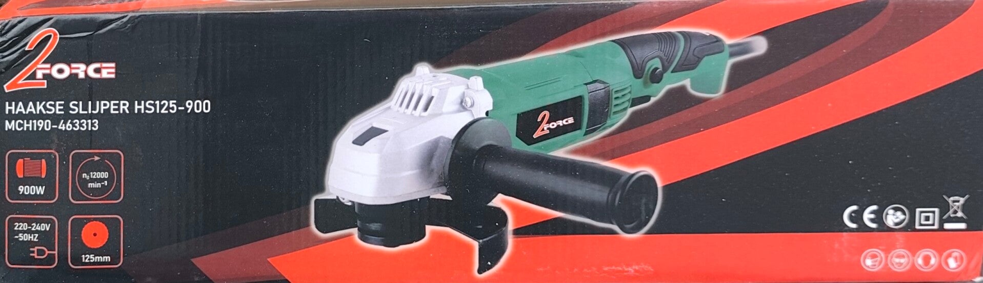 2 Force Winkelschleifer HS125-900 900W 125 mm