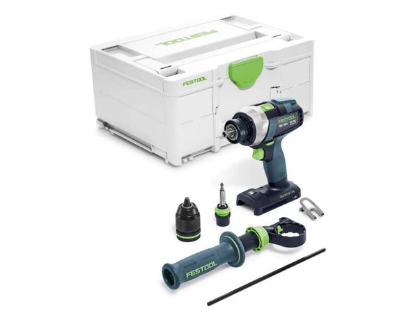Festool Perceuse-visseuse sans fil QUADRIVE TDC 18/4-Basic (575601)