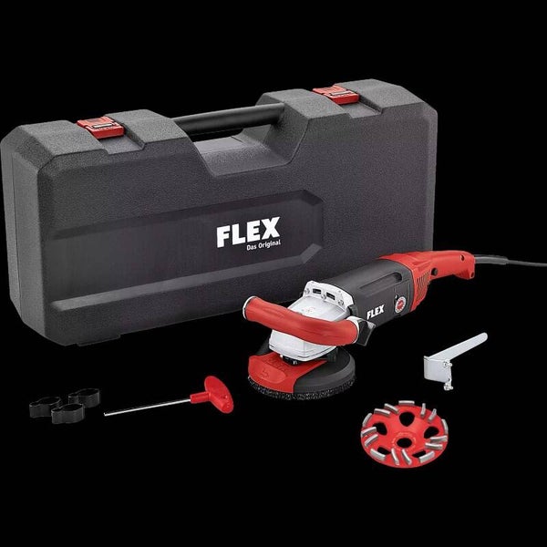 Flex Ponceuse de rénovation LD 18-7 125 R + 2 meules diamant (Set 50.951)