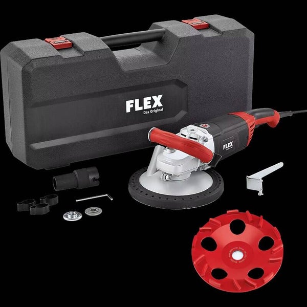 Flex Ponceuse de rénovation LD 24-6 180 + 2 meules diamant (Set 50.952)