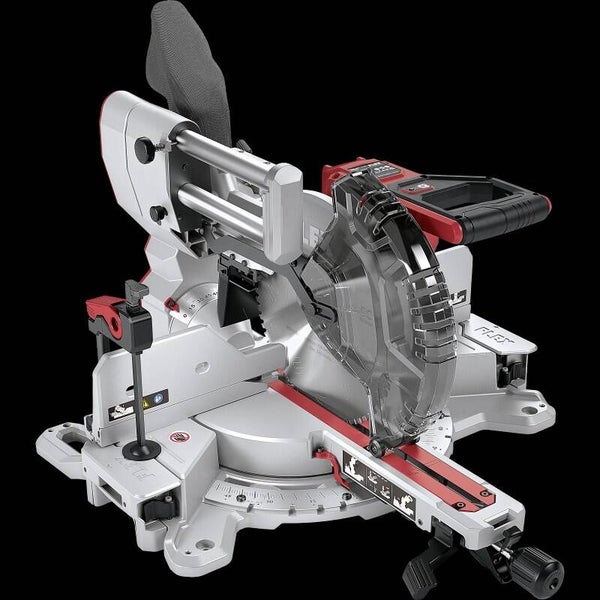 Flex Scie à onglet radiale SMS 305 18-EC + support WB 110-260 + accus 8,0 Ah (535.130)