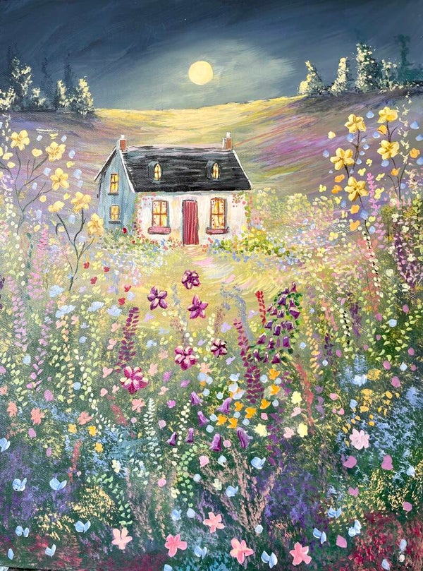 The cottage on blossom hill