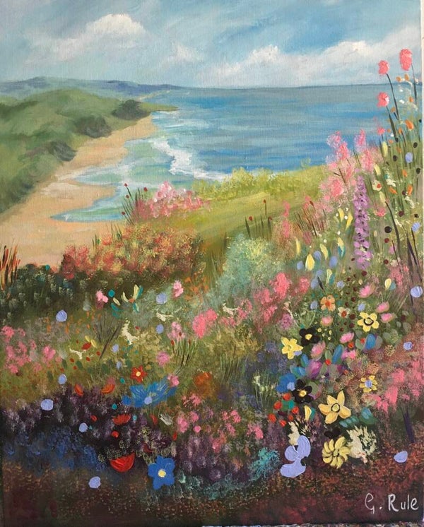 Blossoms over the bay
