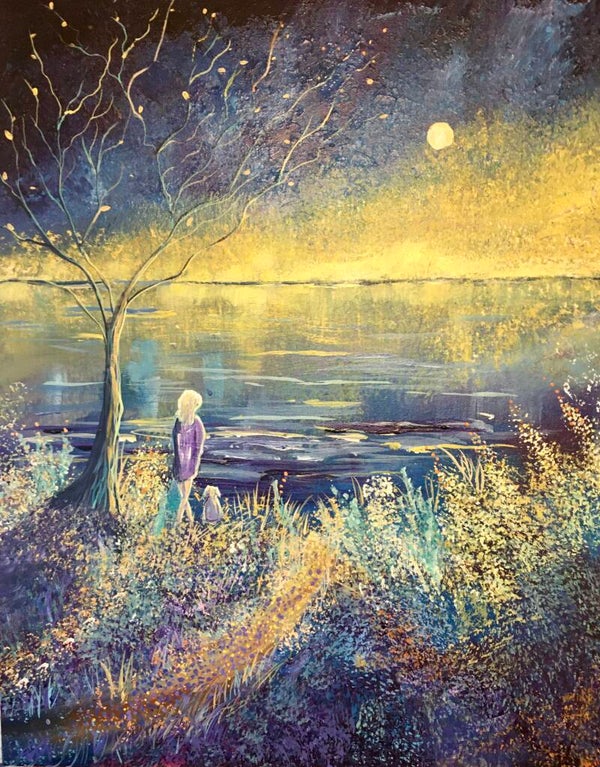 Moonlight meditation