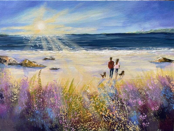 Summer evening stroll