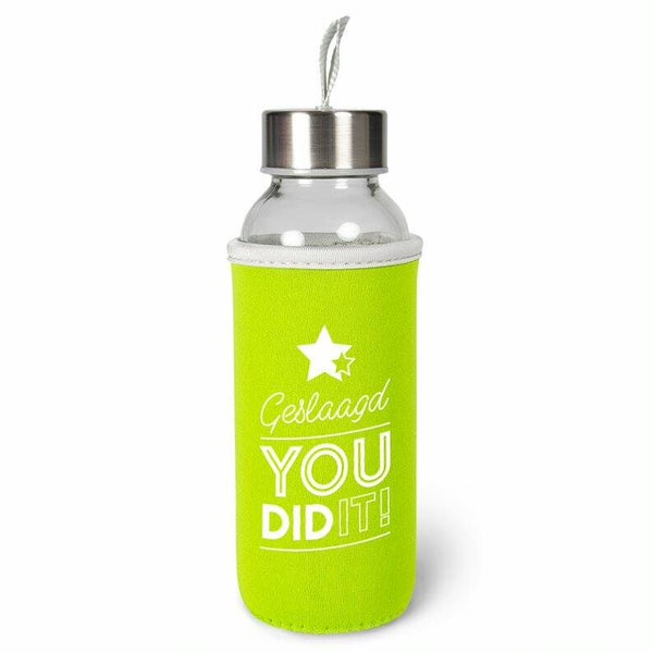 Drinkfles: You did it