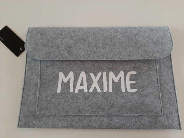 Huiswerkmap/Ordnermap uit vilt