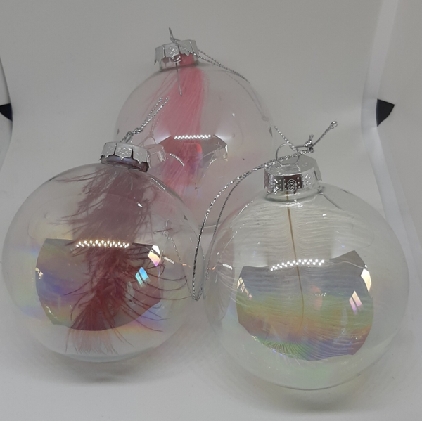 Gepersonaliseerde kerstballen.