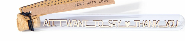 Proefbuis: 'All i want to say - Thank you'