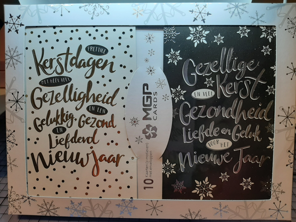 Kerstkaarten set 3 en set 4 en set 5