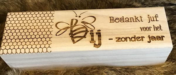 Honingdoos: voor een bijzondere juf / meester
