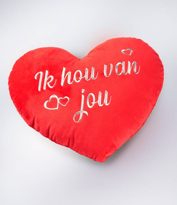 Hartkussen: 'Ik hou van jou'