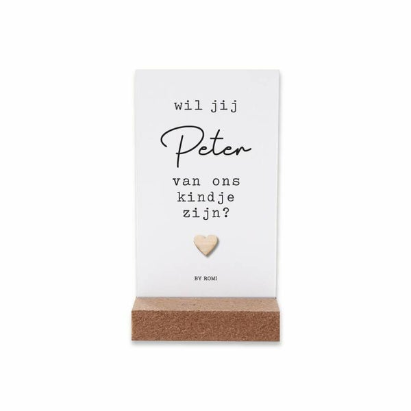 Doosje met een vraag: peter