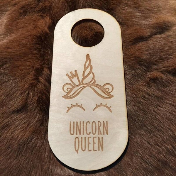 houten deurhanger queen