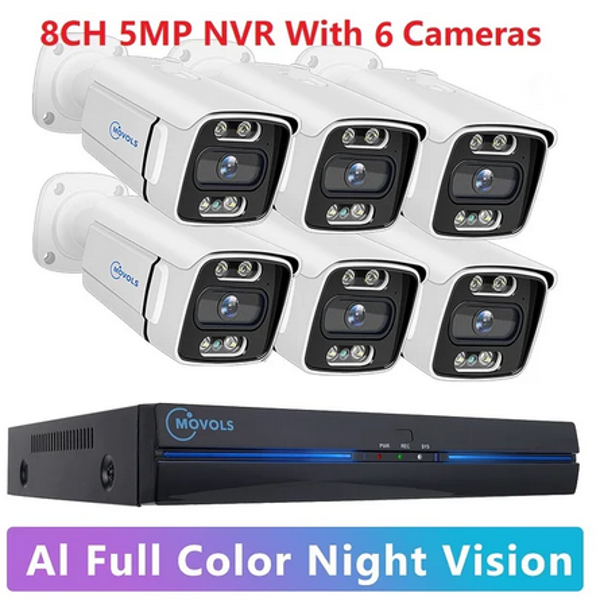 MOVOLS 6 CAMERAS 5MEGAPIXEL