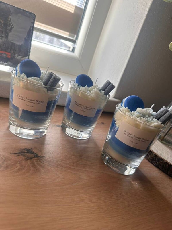 Zimtiger Macaron-Himmel