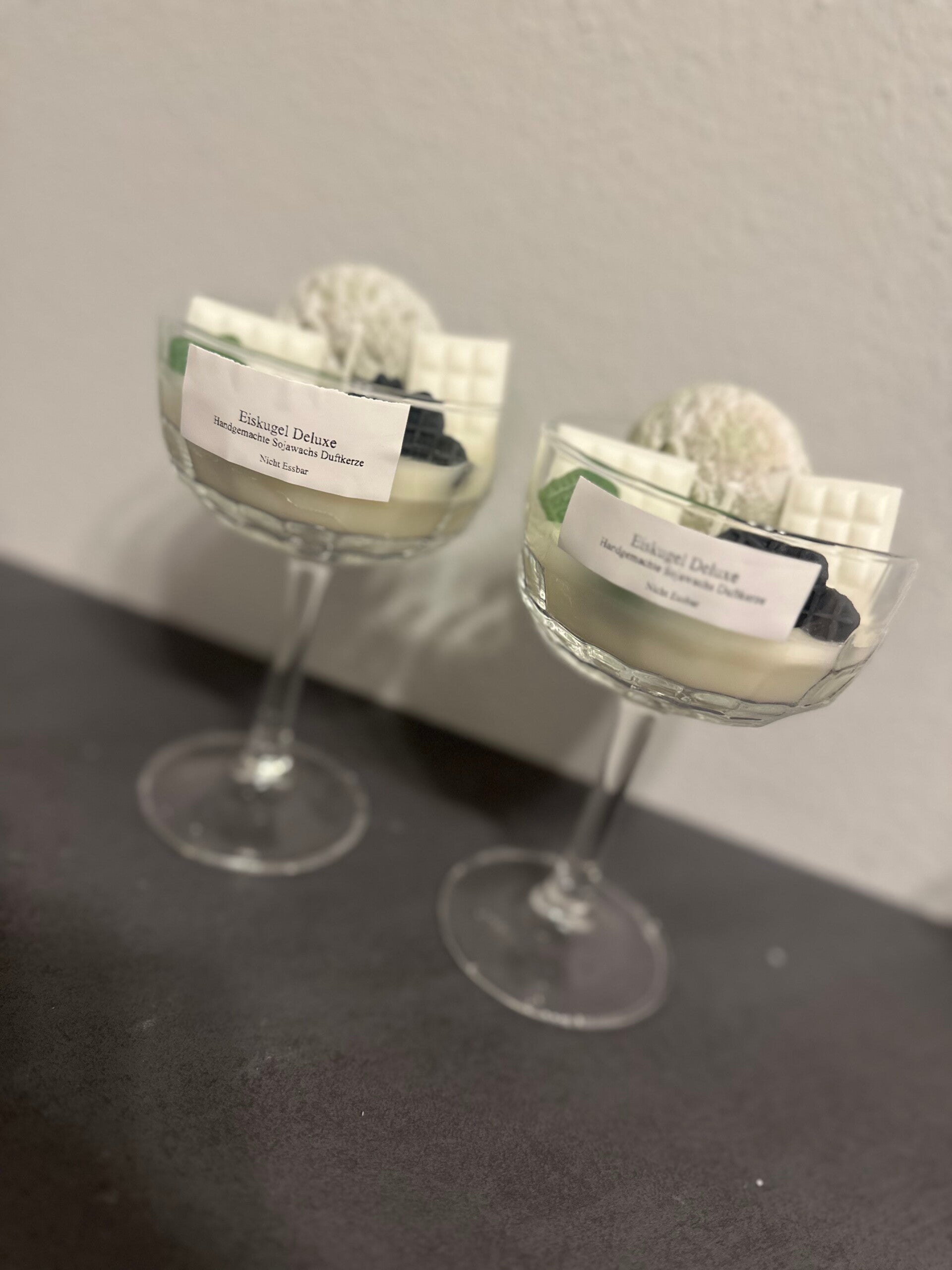 Handgemachte Sojawachsduftkerze