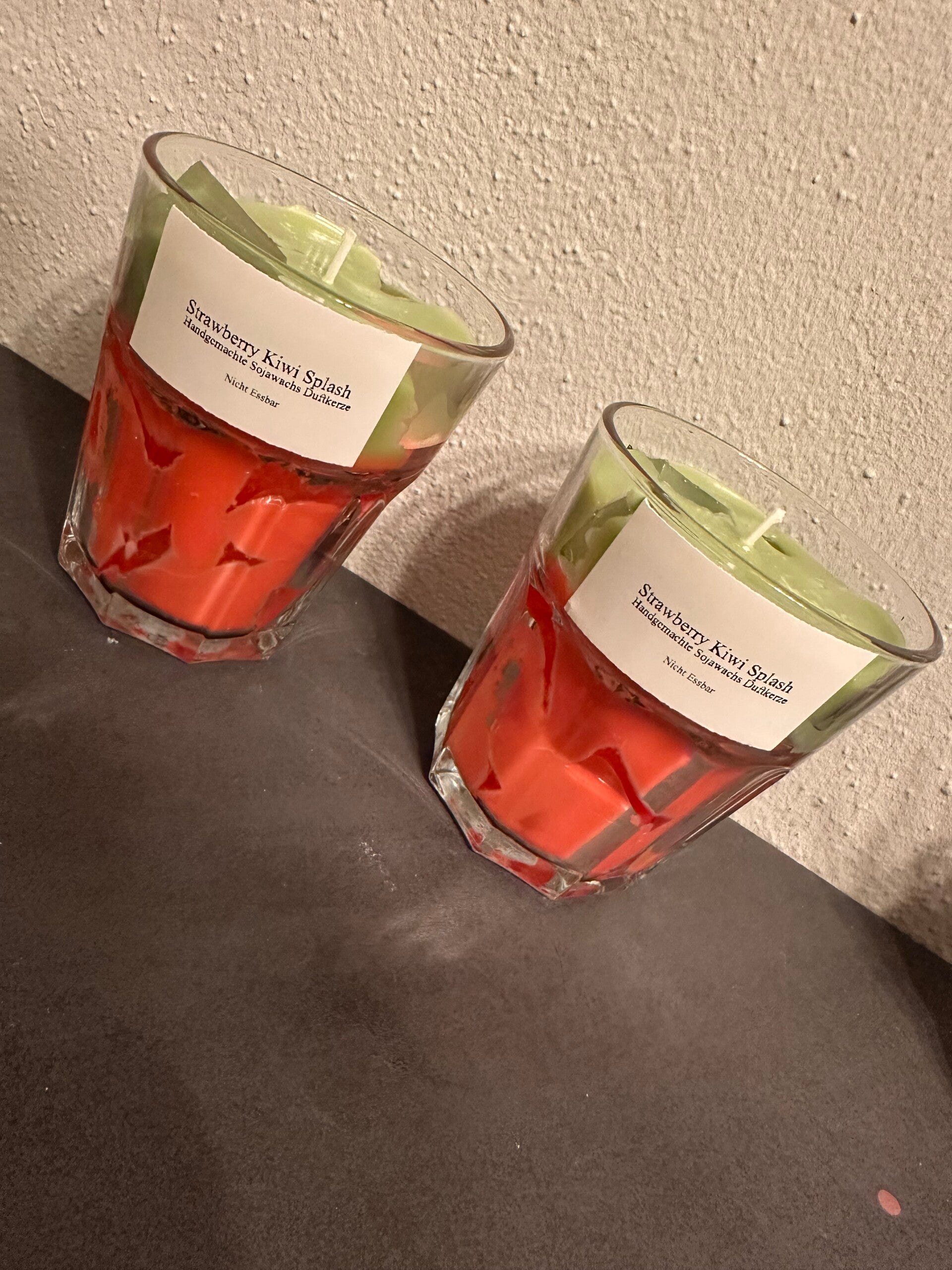 Handgemachte Sojawachsduftkerze