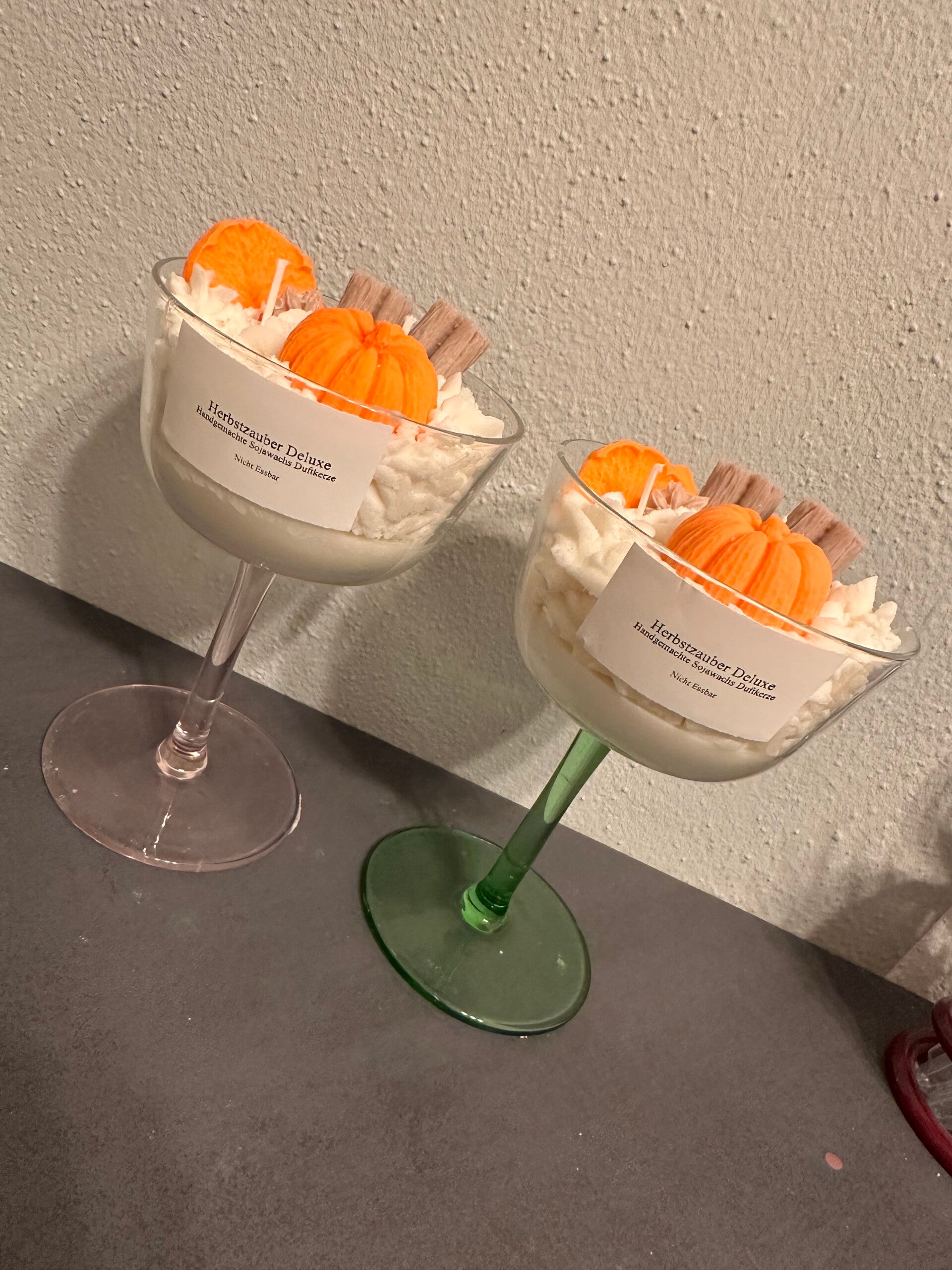 Handgemachte Sojawachsduftkerze