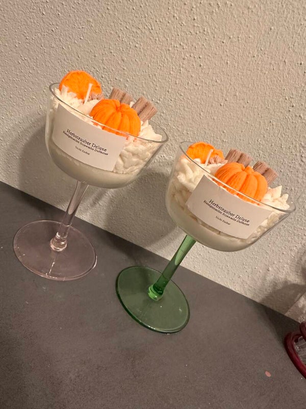 Handgemachte Sojawachsduftkerze