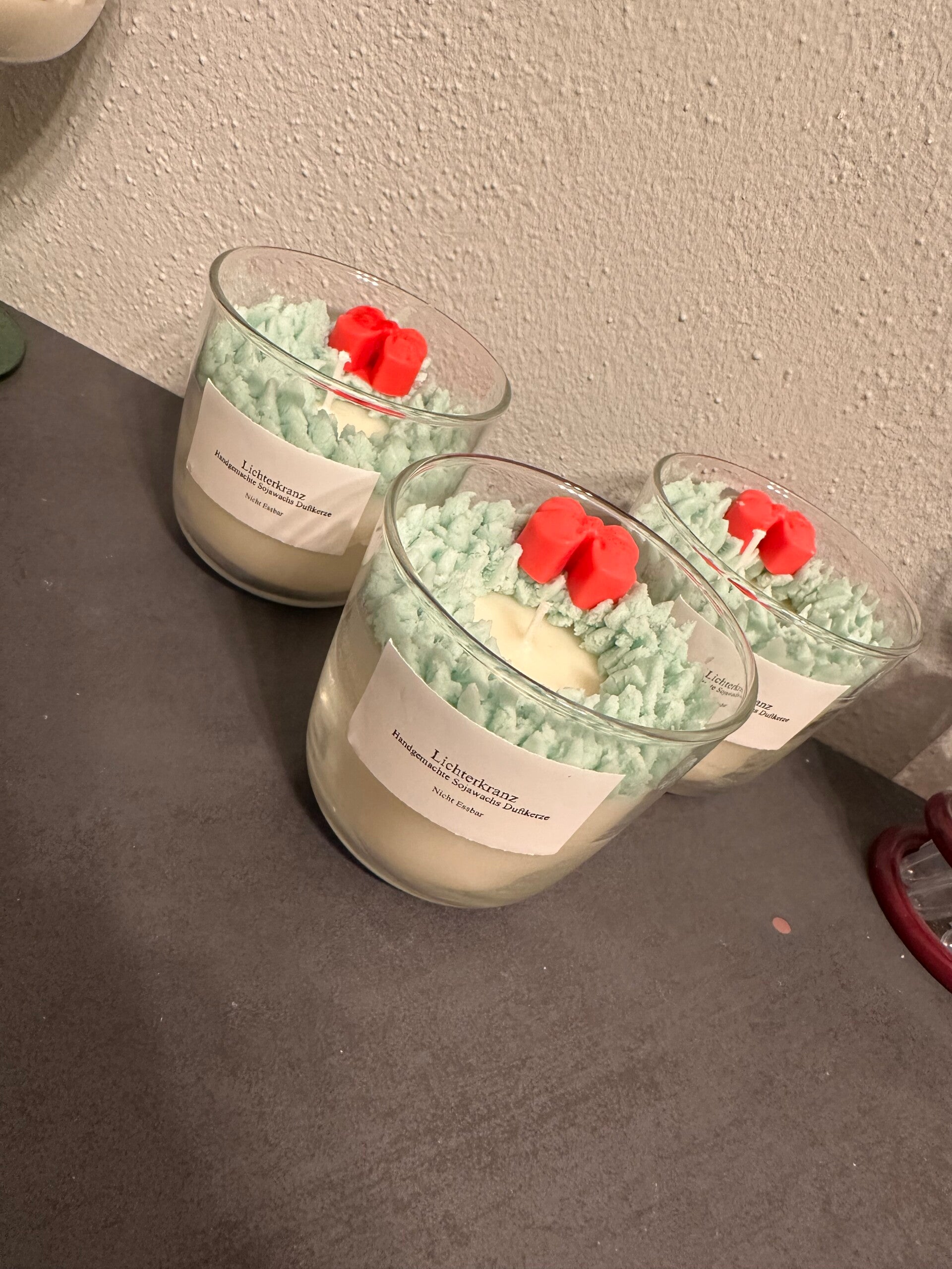 Handgemachte Sojawachsduftkerze