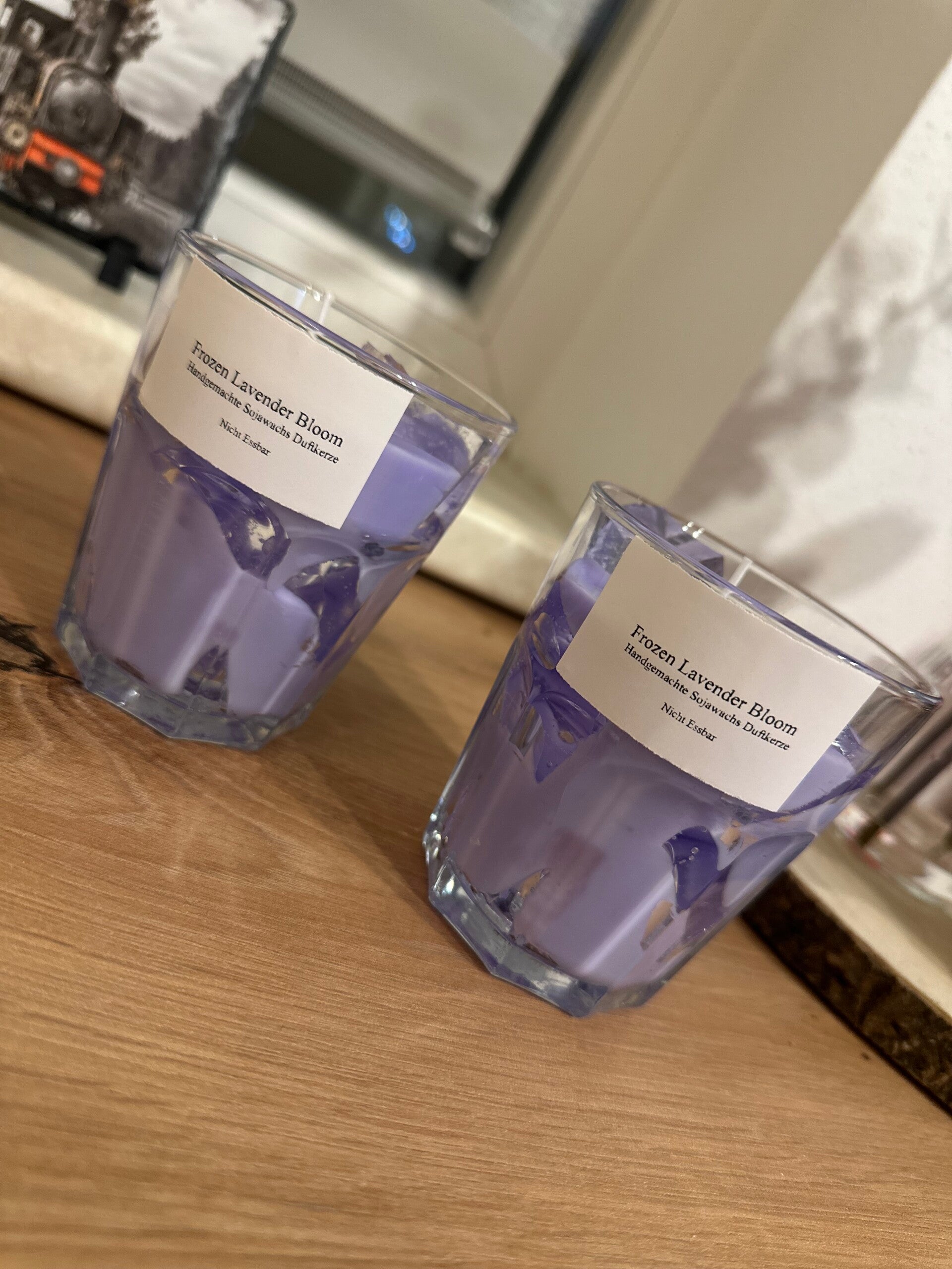 Handgemachte Sojawachsduftkerze