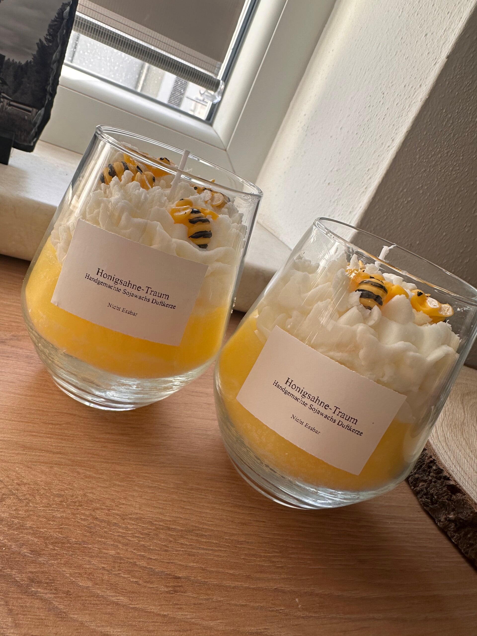 Handgemachte Sojawachsduftkerze