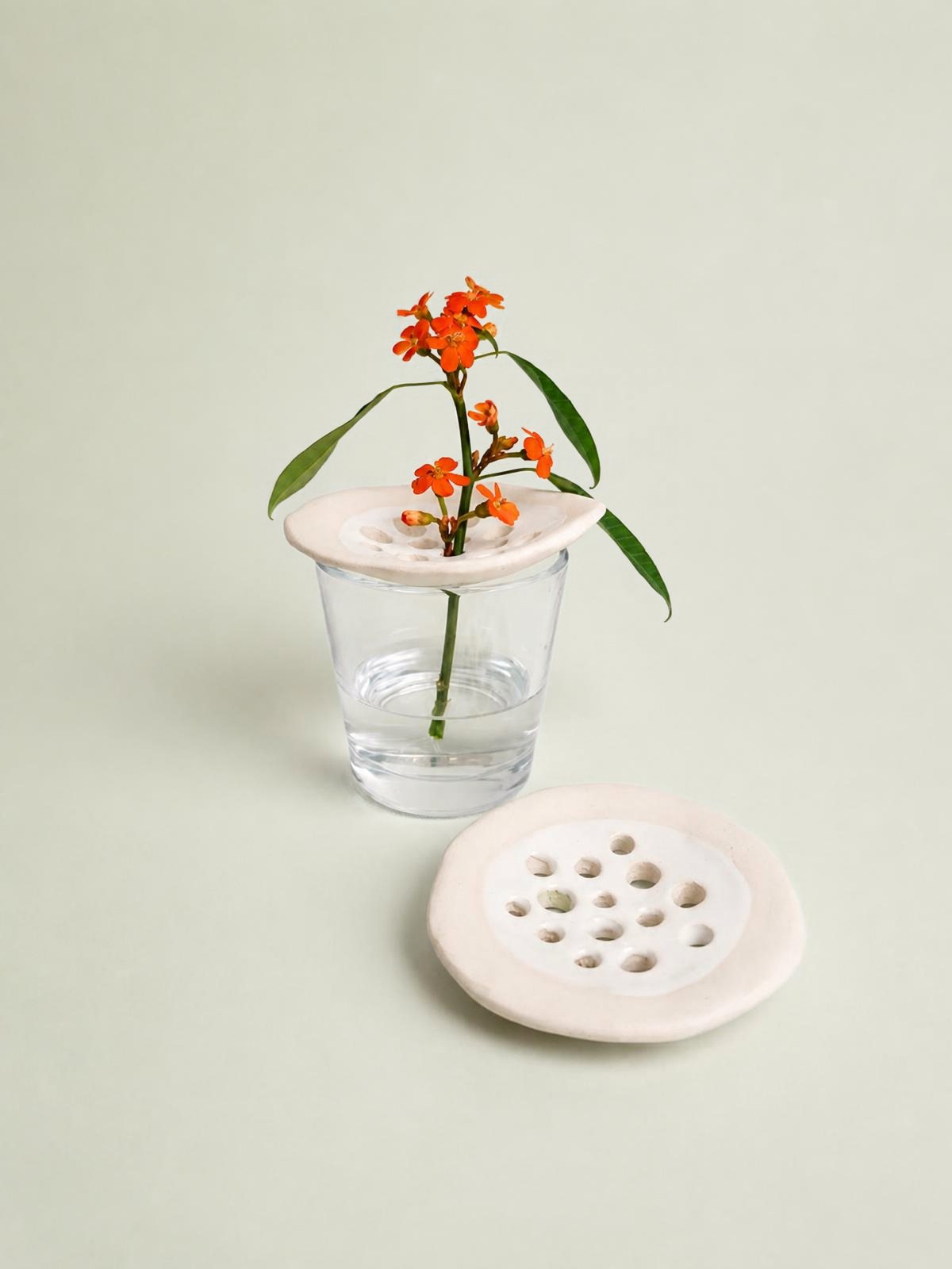 Flower pebble