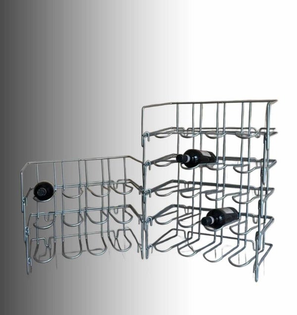 Portabottiglie modulare in filo metallico – prezzo per singolo ripiano
