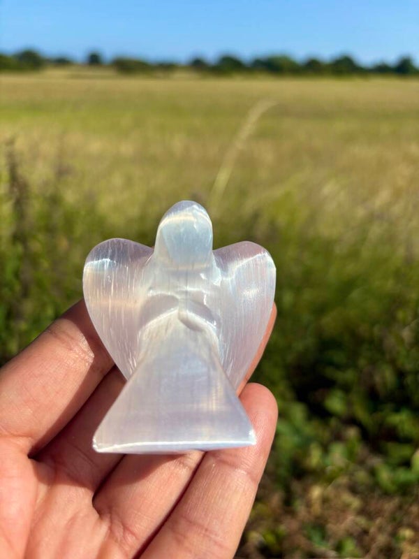 Beautiful Selenite / Satin Spar  Angels