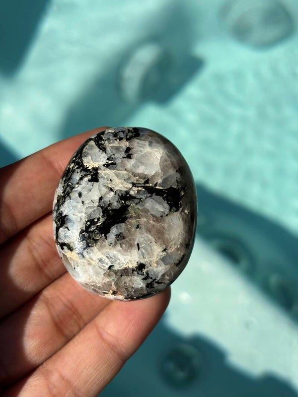Rainbow Moonstone Palmstone