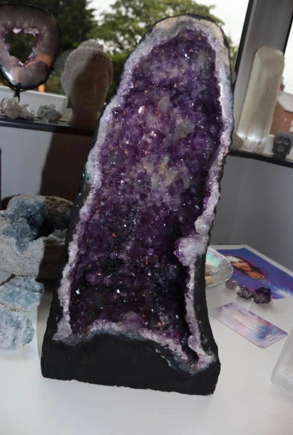 Amethys church 11.49kg , large crystal , Amethys cathedral