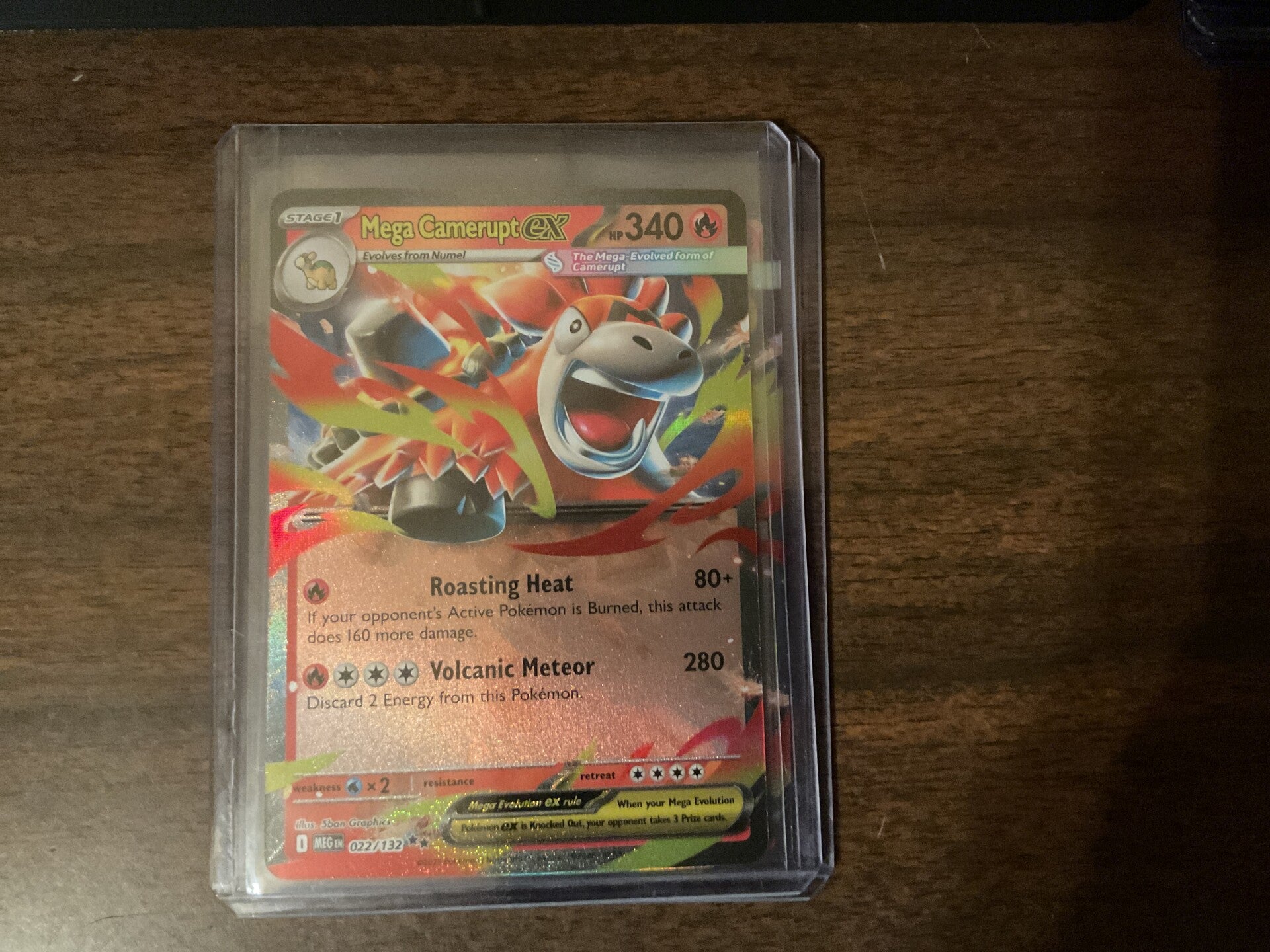 Mega Camerupt ex 022/132