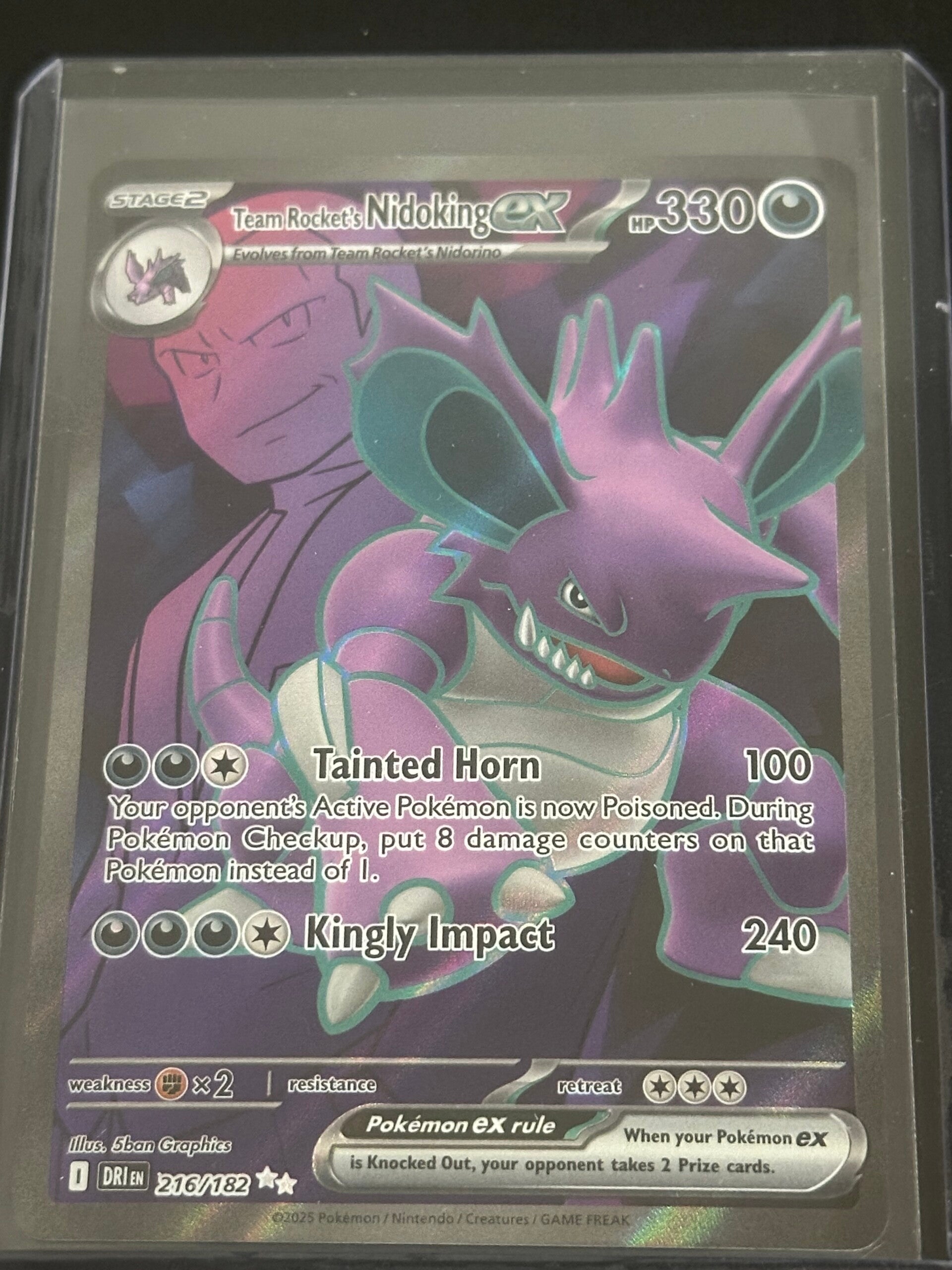 Team Rocket's Nidoking ex