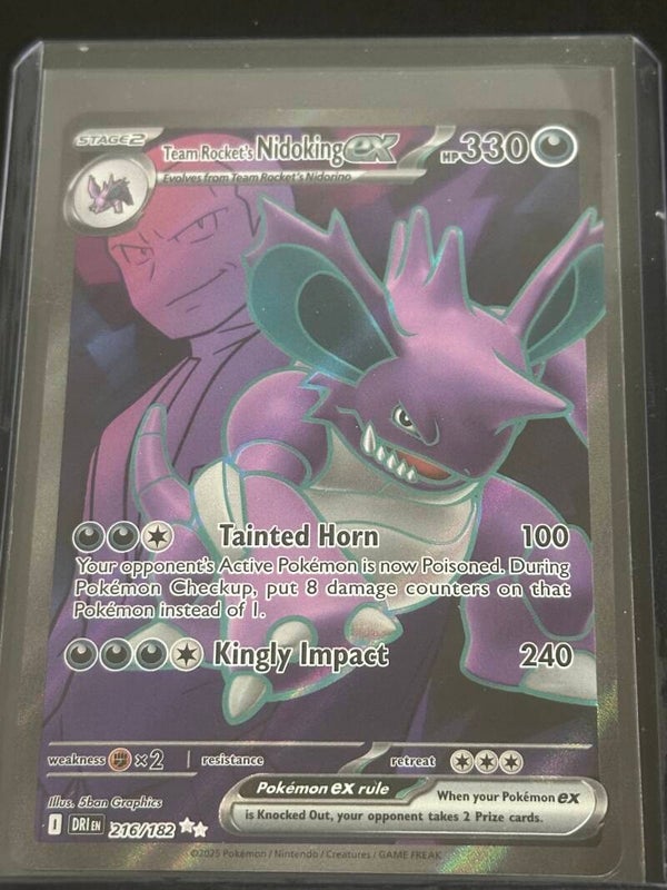 Team Rocket's Nidoking ex
