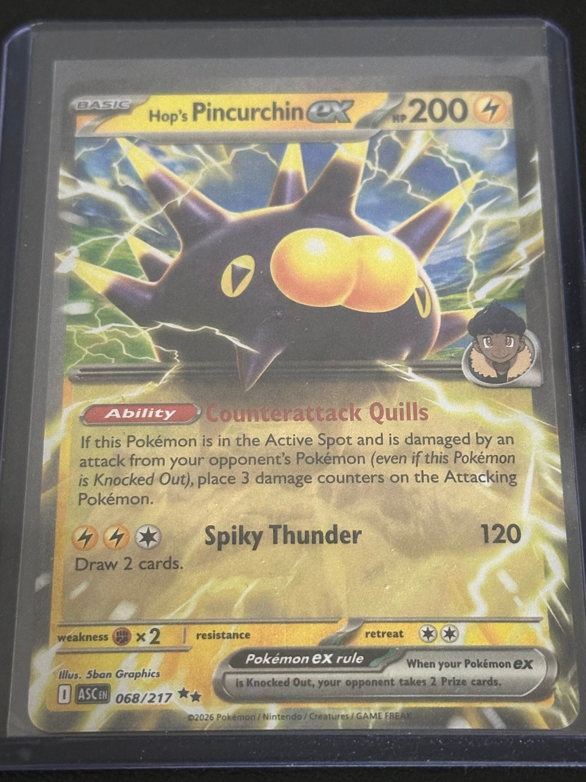 Hop's Pincurchin ex