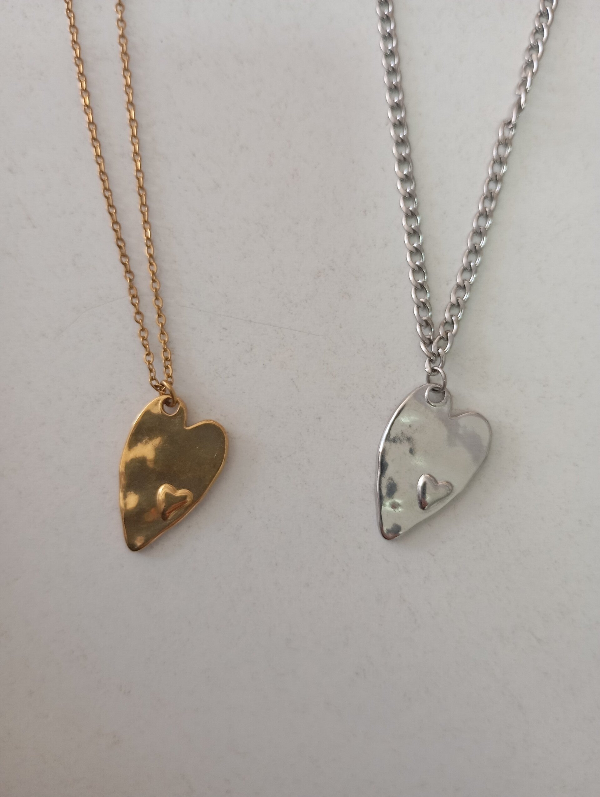 Heart pendant 1 (steel)