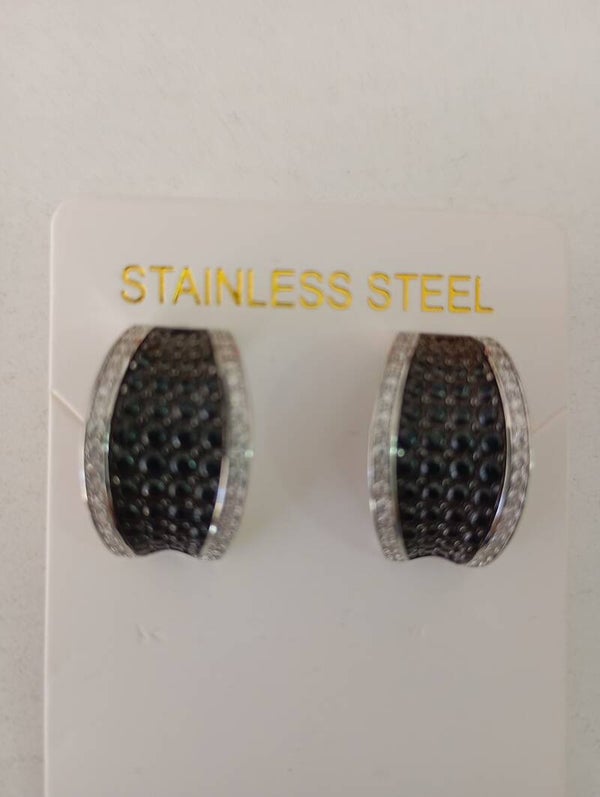 Κυρτά μαύρα με ζιργκον σκουλ. (Steel)