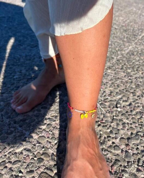 Colourfull charms (anklet)