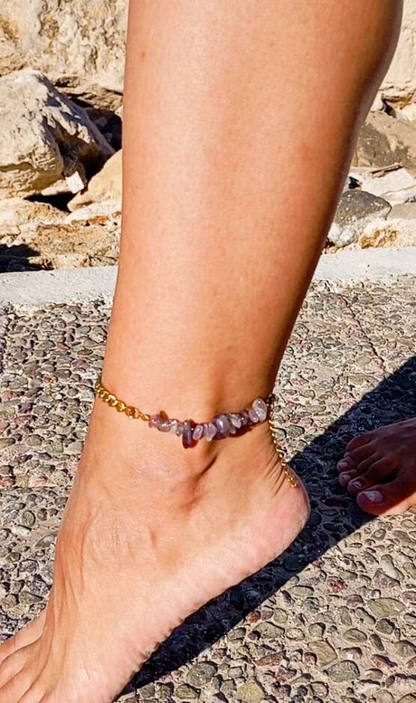 Βραχιόλι ημι.λιθων (anklet-steel)